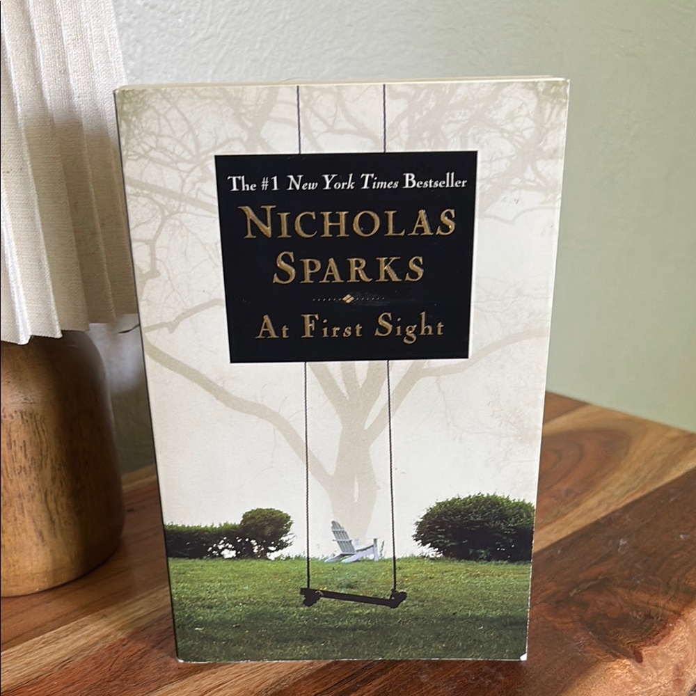 Nicholas Sparks 'At First Sight' Book